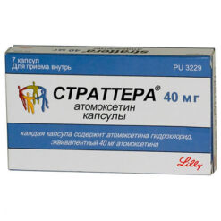 Strattera, 40 mg capsules 7 pcs