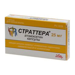 Strattera, 25 mg capsules 7 pcs