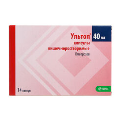 Ultop, 40 mg 14 pcs