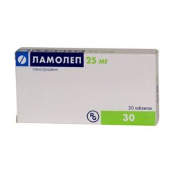 Ламолеп, таблетки 25 мг 30 шт