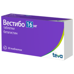 Vestibo, tablets 16 mg 30 pcs