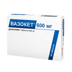 Vazoket, tablets 600 mg 30 pcs