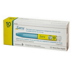 Baeta, 250 µg/ml 2.4ml syringe pen cartridges