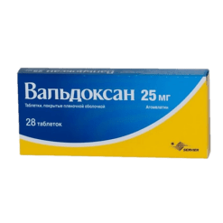 Valdoxan, 25 mg 28 pcs