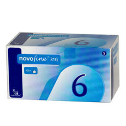 Novofine 31G/6 mm needles, 100 pcs.