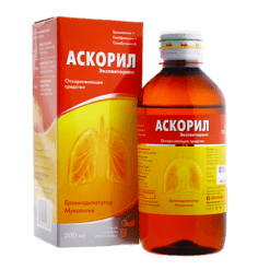 Ascoril expectorant, syrup 200 ml