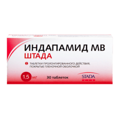 Indapamide CF Stada, 1.5 mg 30 pcs