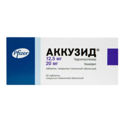 Accuzid, 12.5mg+20 mg 30 pcs