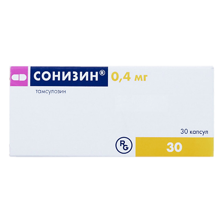 Сонизин, 0,4 мг 30 шт
