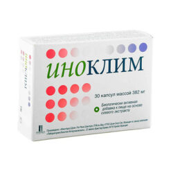 Inoclim, 382 mg capsules, 30 pcs.