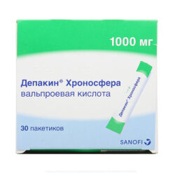 Депакин Хроносфера, 1000 мг пакетики 30 шт