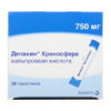 Депакин Хроносфера, 750 мг пакетики 30 шт