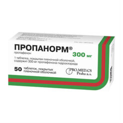 Propanorm, 300 mg 50 pcs