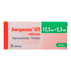 Amprilan NL, tablets 2, 5+12, 5 mg, 30 pcs.