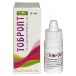 Tobropt, eye drops 0.3% 5 ml