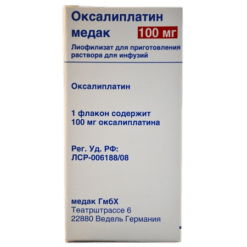 Oxaliplatin medac, lyophilizate 100 mg