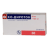 Co-Diroton, tablets 10 mg+12, 5 mg 30 pcs.