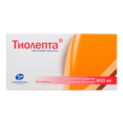 Thiolepta, 600 mg 30 pcs