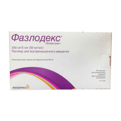 Fazlodex, 250 mg/5 ml 5 ml syringes 2 pcs