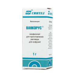 Vancorus, powder and oral intake 1 g