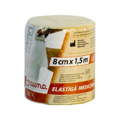 Lauma elastic medical bandage BP with clasp 8 cm x 1.5 m, 1 pc