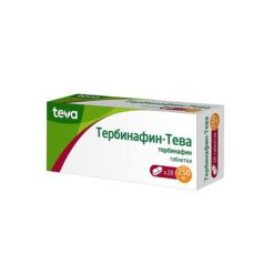 Тербинафин-Тева, таблетки 250 мг 28 шт