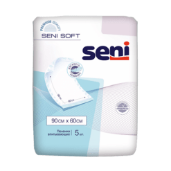 Seni Soft sheets (diapers) 90x60 cm, 5 pcs.