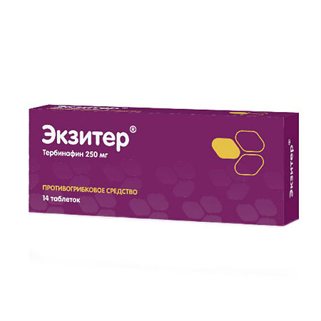 Exiter, tablets 250 mg 14 pcs