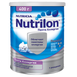 Нутрилон Пепти Аллергия с Пребиотиками PronutriPlus смесь сухая, 400 г