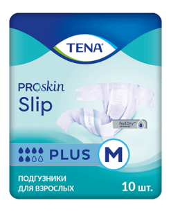 Tena Slip Plus adult diapers, size M (70 - 110 cm), 10 pcs