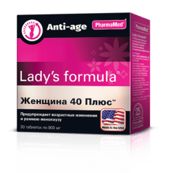 Ледис формула Женщина 40 плюс, таблетки, 30 шт.