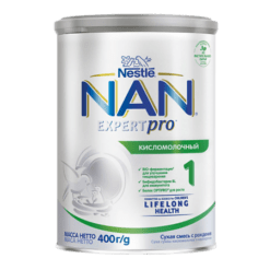 NAN 1 Кисломолочный Смесь с 0 мес, 400 г