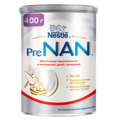 PreNAN Formula for premature and low birth weight infants, 400 g