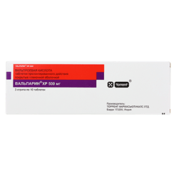 Вальпарин ХР, 500 мг 30 шт