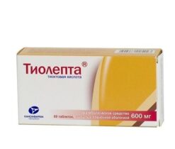 Thiolepta, 600 mg 60 pcs