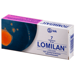 Lomilan, tablets 10 mg 7 pcs