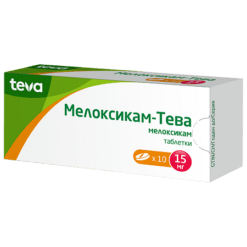 Meloxicam-Teva, tablets 15 mg 10 pcs