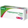 Carvedilol-Teva, tablets 25 mg 30 pcs