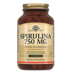 Solgar Spirulina, 750mg tablets 100 pcs.