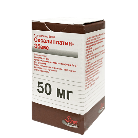 Oxaliplatin-Ebeve, 50 mg