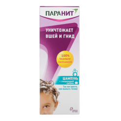 Paranit shampoo + comb, 200 ml