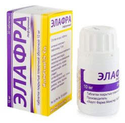 Elafra, 10 mg 30 pcs.