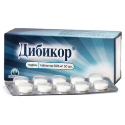 Dibicor, tablets 500 mg 60 pcs