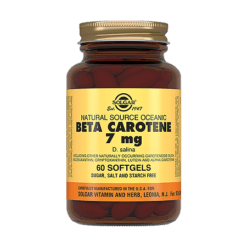 Solgar Beta-carotene 7mg capsules, 60 pcs.