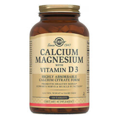 Solgar Calcium-Magnesium with Vitamin D3, tablets, 150 pcs.