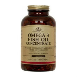 Solgar Fish Oil Concentrate Omega-3 capsules, 120 capsules.