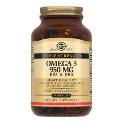 Solgar Triple Omega-3 EPA/DHA, 950 mg capsules 50 pcs.