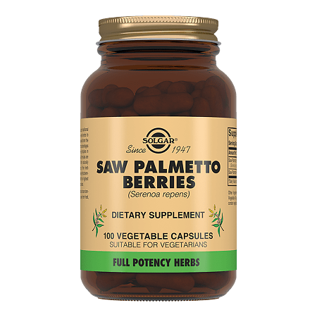 Solgar Palmetto Berries Capsules, 100 pcs.