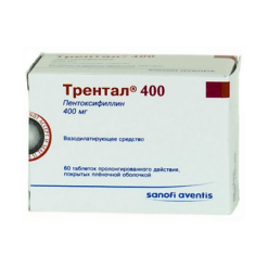 Trental 400,400 mg 60 pcs