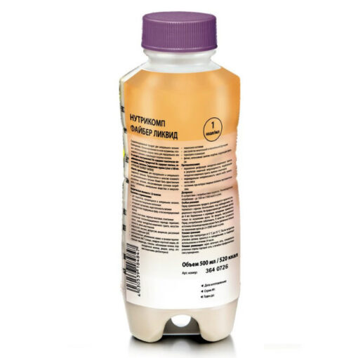 Nutricom Feiber Liquid, 500 ml